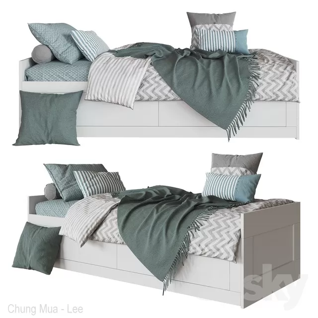 DECOR HELPER – KID – BED 3D MODELS – 43