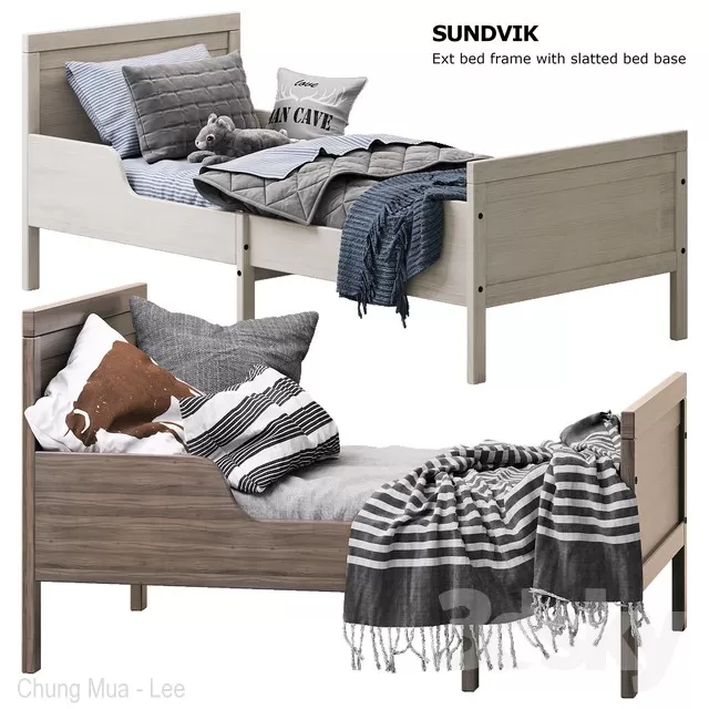 DECOR HELPER – KID – BED 3D MODELS – 44