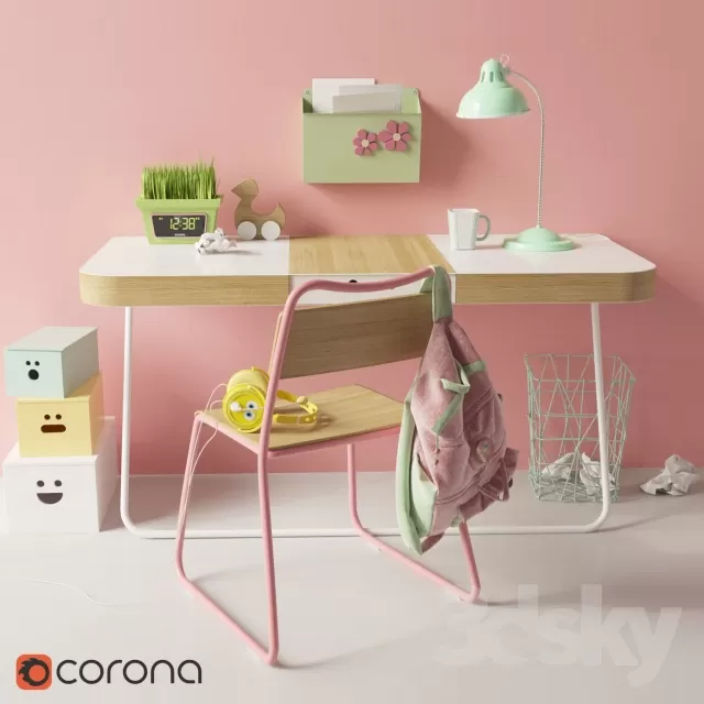 DECOR HELPER – KID – BED 3D MODELS – 52