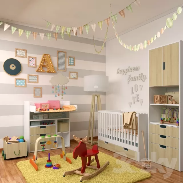 DECOR HELPER – KID – BED 3D MODELS – 58
