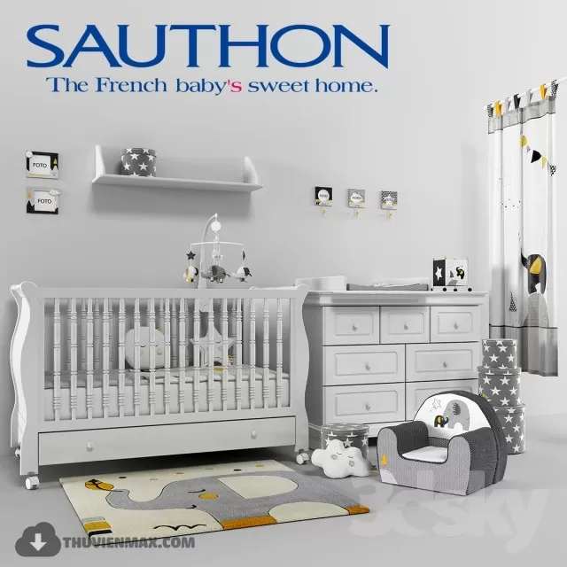 DECOR HELPER – KID – BED 3D MODELS – 66