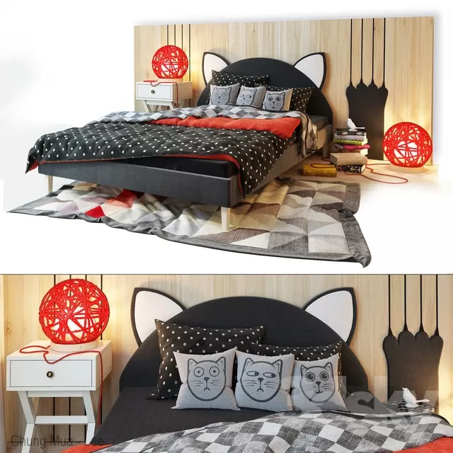 DECOR HELPER – KID – BED 3D MODELS – 69