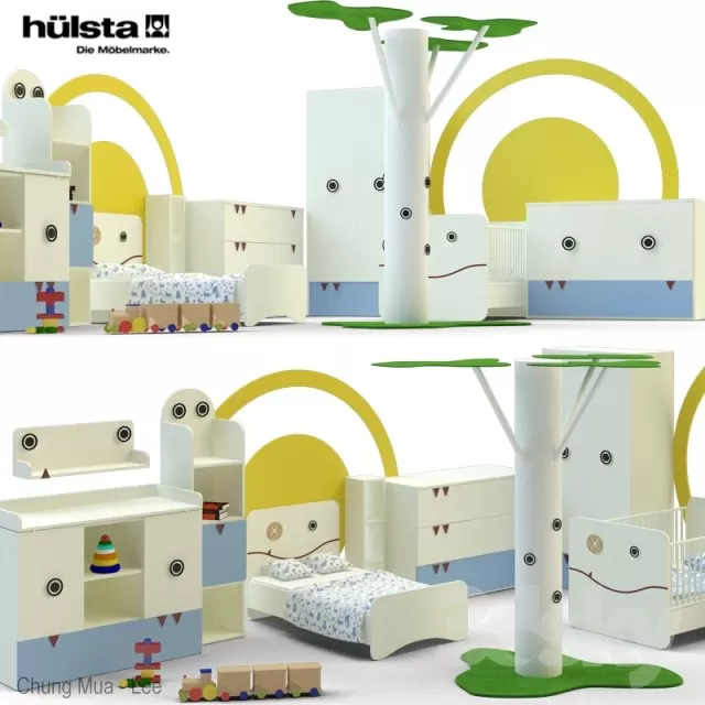 DECOR HELPER – KID – BED 3D MODELS – 81