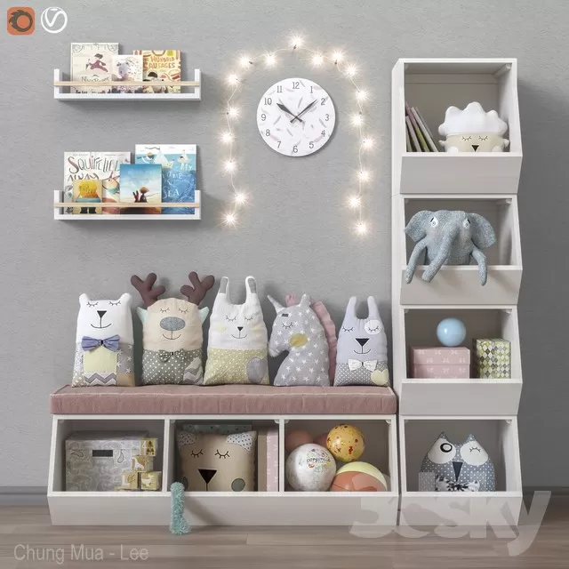 DECOR HELPER – KID – DECOR 3D MODELS – 122