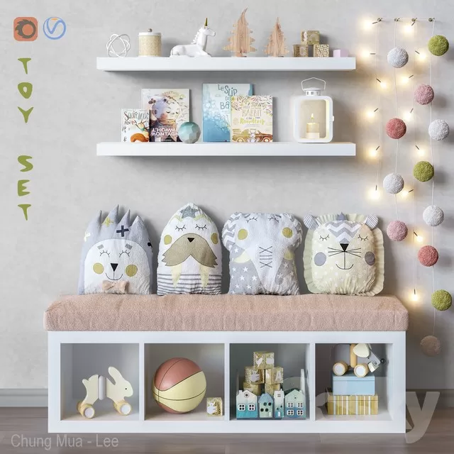 DECOR HELPER – KID – DECOR 3D MODELS – 124