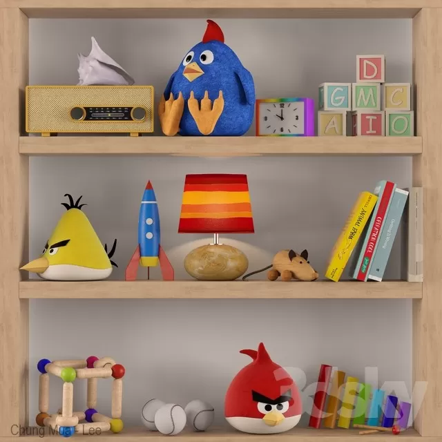 DECOR HELPER – KID – DECOR 3D MODELS – 127