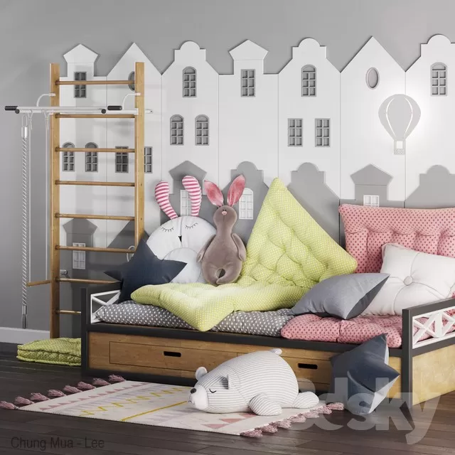 DECOR HELPER – KID – DECOR 3D MODELS – 128