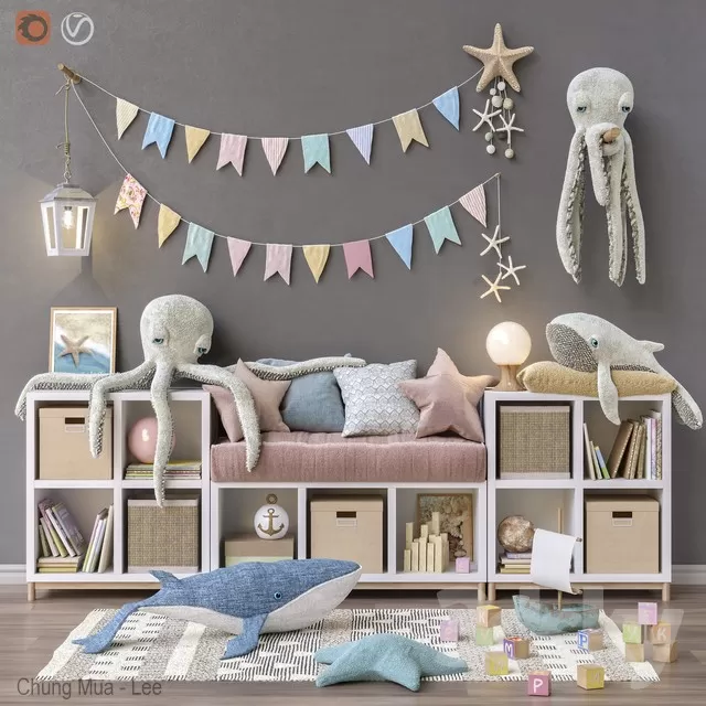 DECOR HELPER – KID – DECOR 3D MODELS – 129