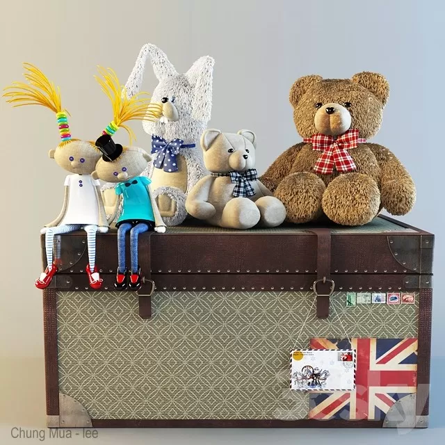 DECOR HELPER – KID – DECOR 3D MODELS – 133