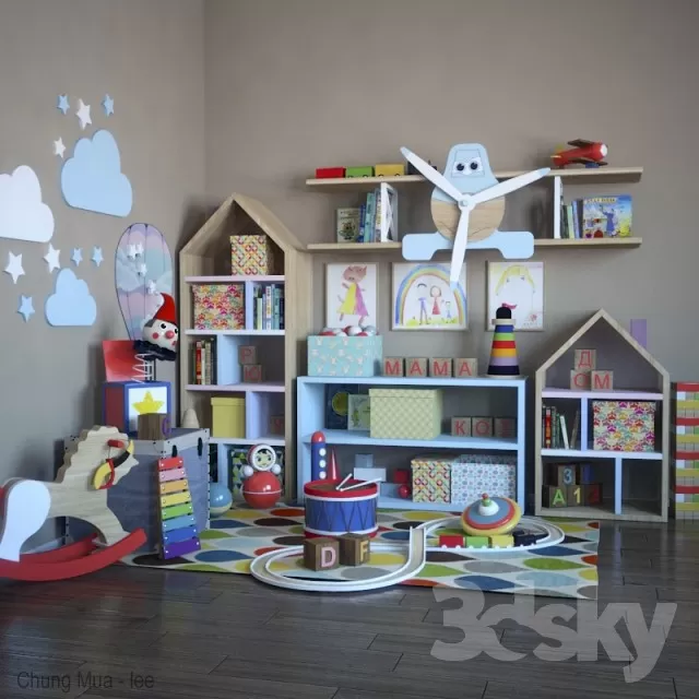 DECOR HELPER – KID – DECOR 3D MODELS – 151