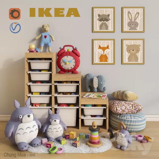 DECOR HELPER – KID – DECOR 3D MODELS – 155