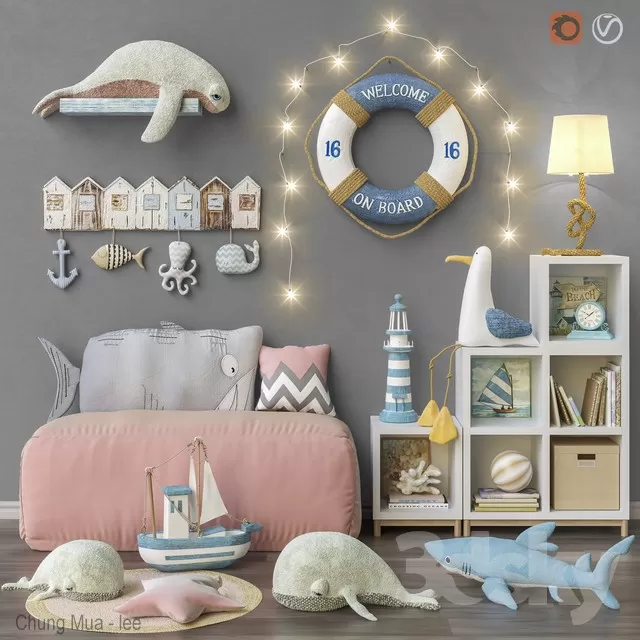 DECOR HELPER – KID – DECOR 3D MODELS – 165