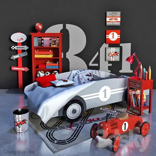 DECOR HELPER – KID – DECOR 3D MODELS – 179