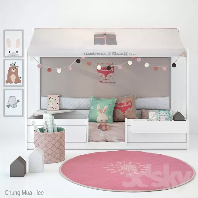 DECOR HELPER – KID – DECOR 3D MODELS – 202