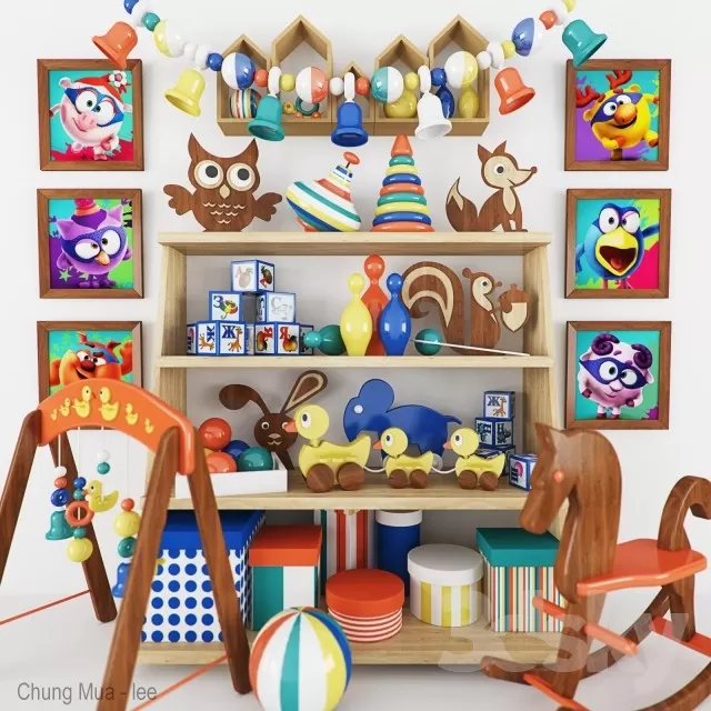 DECOR HELPER – KID – DECOR 3D MODELS – 216