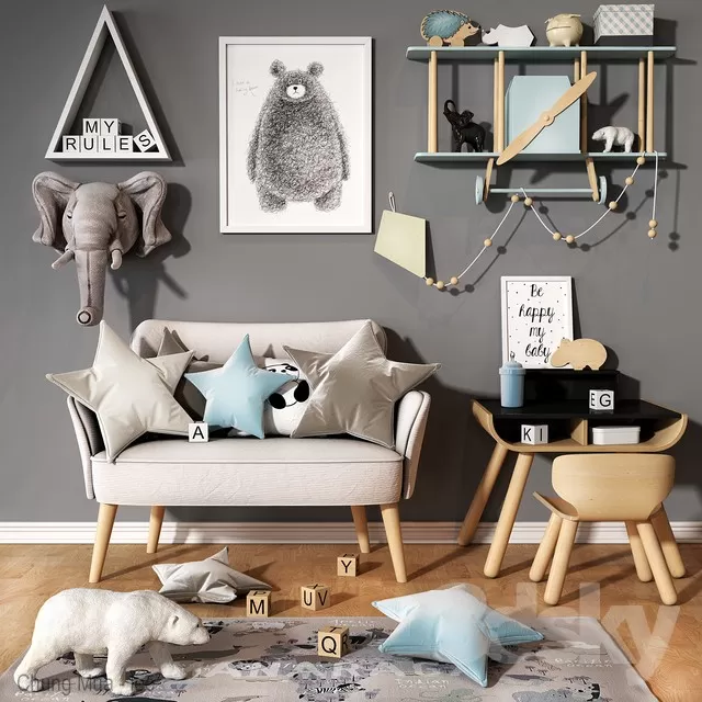 DECOR HELPER – KID – DECOR 3D MODELS – 220