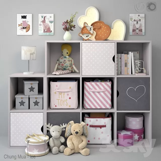 DECOR HELPER – KID – DECOR 3D MODELS – 223