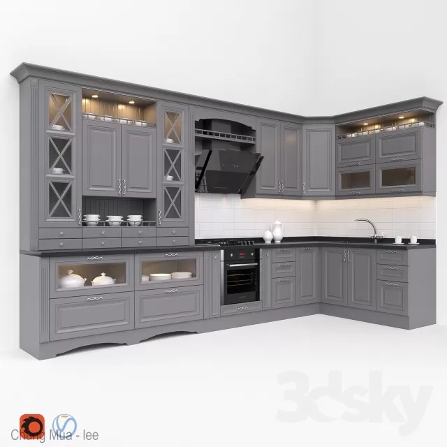 DECOR HELPER – KITCHEN 3D MODELS – 50