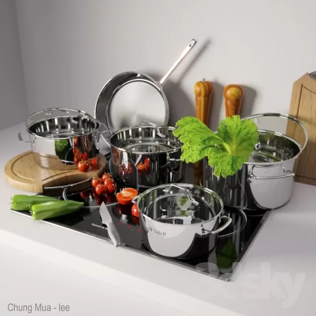 DECOR HELPER – KITCHEN – ACCESSORIES 3D MODELS – 55