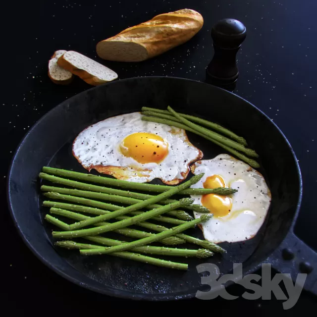 DECOR HELPER – KITCHEN – FOOD 3D MODELS – 4