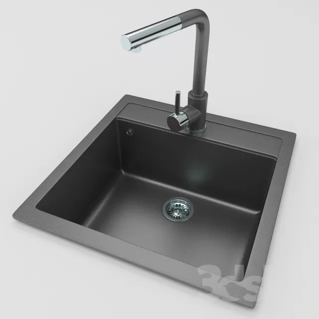 DECOR HELPER – KITCHEN – SINK 3D MODELS – 16