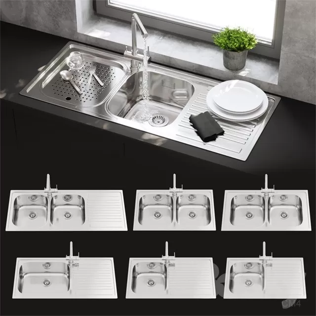 DECOR HELPER – KITCHEN – SINK 3D MODELS – 4