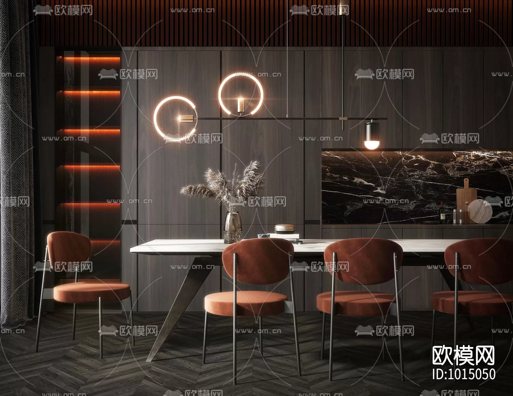 DECOR HELPER – KITCHEN – TABLE SET 3D MODELS – 19