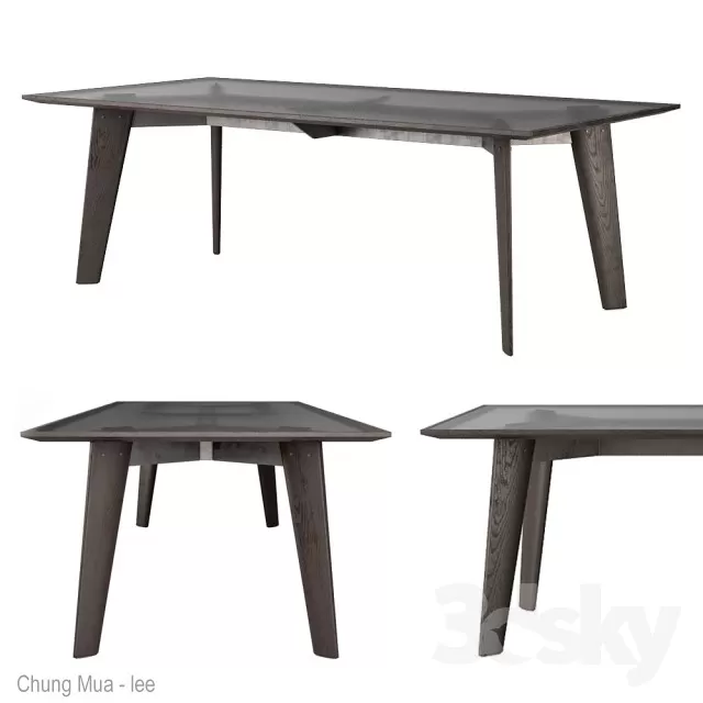 DECOR HELPER – KITCHEN – TABLE SET 3D MODELS – 390