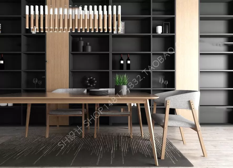 DECOR HELPER – KITCHEN – TABLE SET 3D MODELS – 6