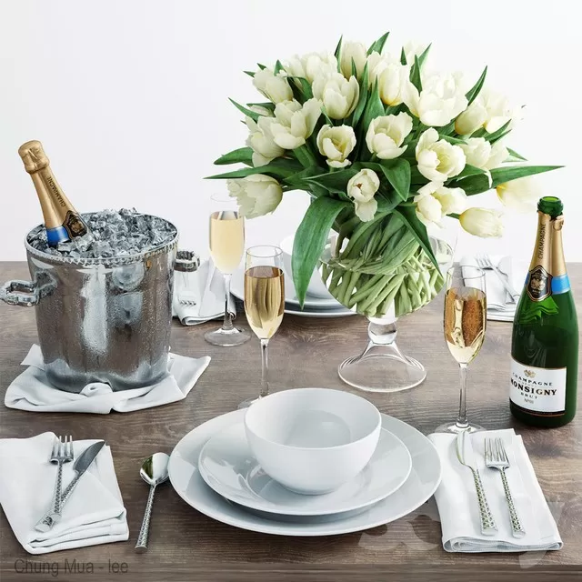 DECOR HELPER – KITCHEN – TABLEWARE 3D MODELS – 117