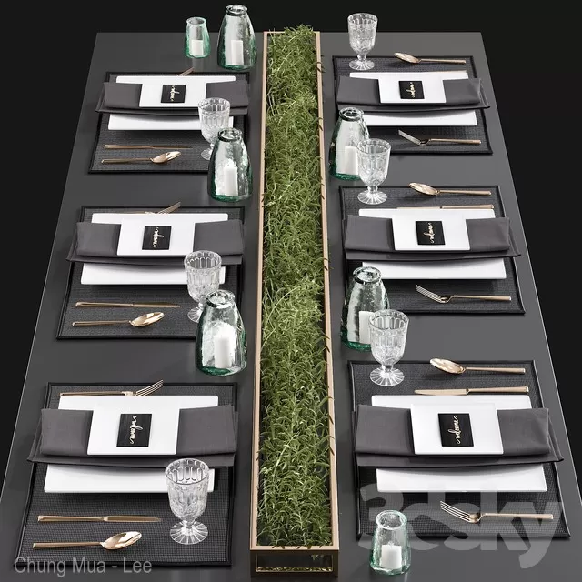 DECOR HELPER – KITCHEN – TABLEWARE 3D MODELS – 13