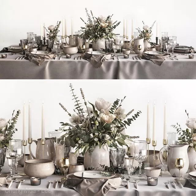 DECOR HELPER – KITCHEN – TABLEWARE 3D MODELS – 14