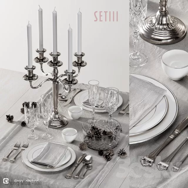 DECOR HELPER – KITCHEN – TABLEWARE 3D MODELS – 21