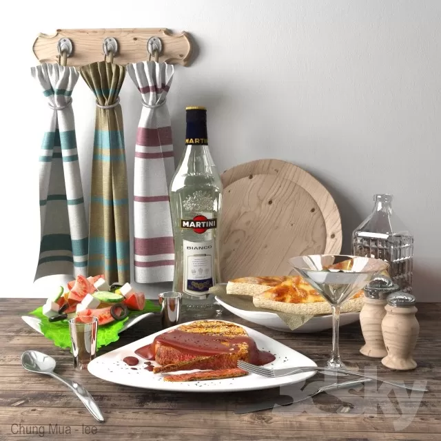 DECOR HELPER – KITCHEN – TABLEWARE 3D MODELS – 27