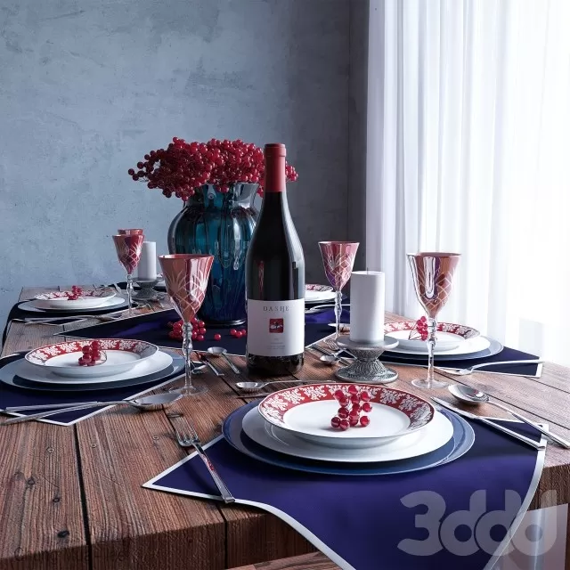 DECOR HELPER – KITCHEN – TABLEWARE 3D MODELS – 39