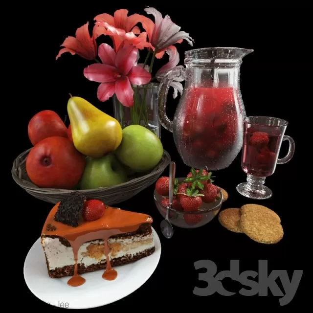 DECOR HELPER – KITCHEN – TABLEWARE 3D MODELS – 42