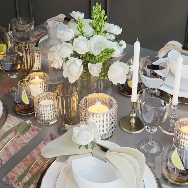 DECOR HELPER – KITCHEN – TABLEWARE 3D MODELS – 53