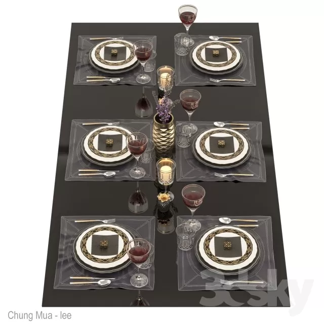 DECOR HELPER – KITCHEN – TABLEWARE 3D MODELS – 55