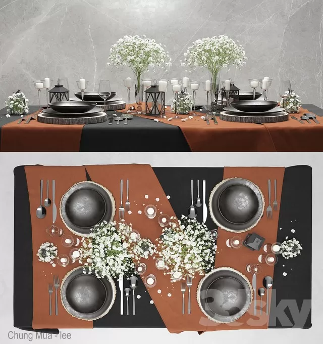 DECOR HELPER – KITCHEN – TABLEWARE 3D MODELS – 67