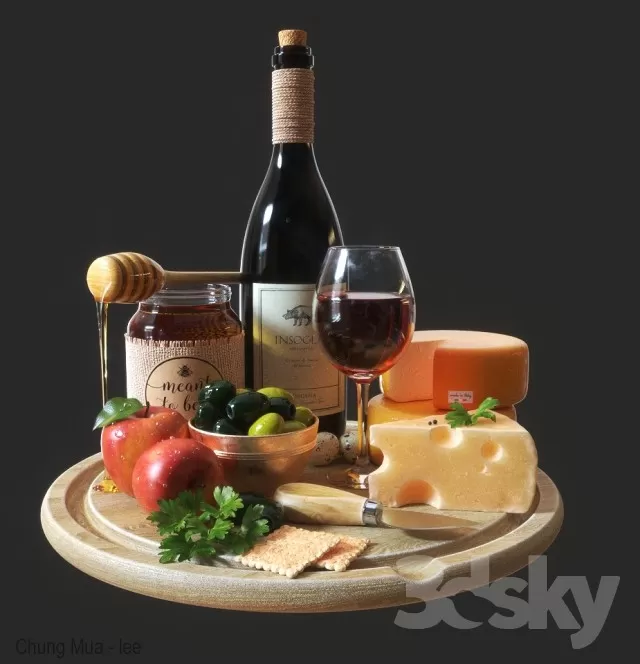 DECOR HELPER – KITCHEN – TABLEWARE 3D MODELS – 86