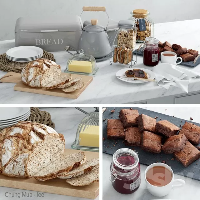 DECOR HELPER – KITCHEN – TABLEWARE 3D MODELS – 87