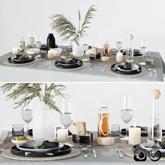 DECOR HELPER – KITCHEN – TABLEWARE 3D MODELS – 10