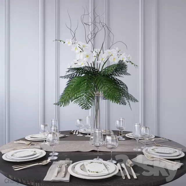 DECOR HELPER – KITCHEN – TABLEWARE 3D MODELS – 99