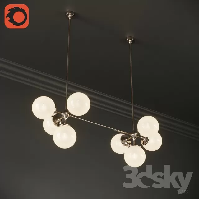 DECOR HELPER – LIGHT – CEILING 3D MODELS – 103