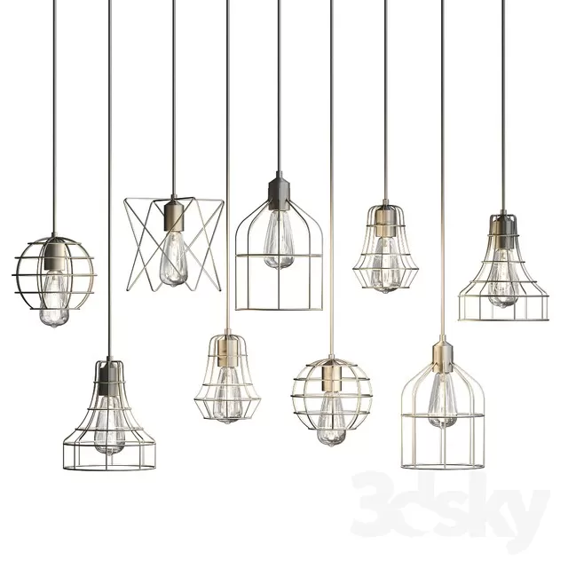 DECOR HELPER – LIGHT – CEILING 3D MODELS – 193