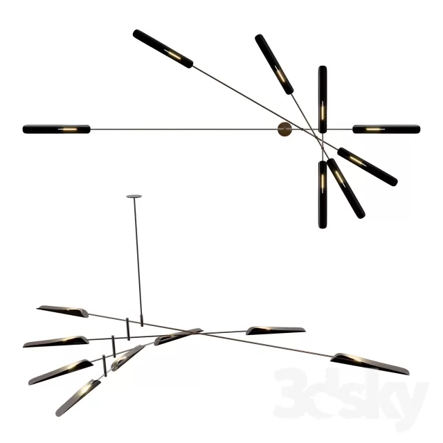 DECOR HELPER – LIGHT – CEILING 3D MODELS – 24