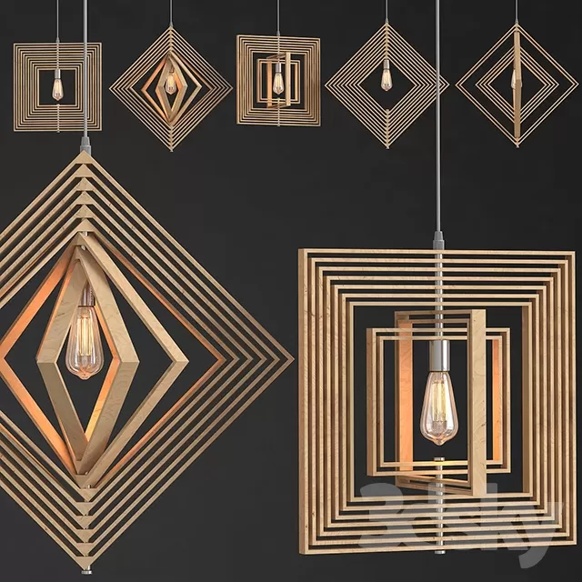 DECOR HELPER – LIGHT – CEILING 3D MODELS – 393