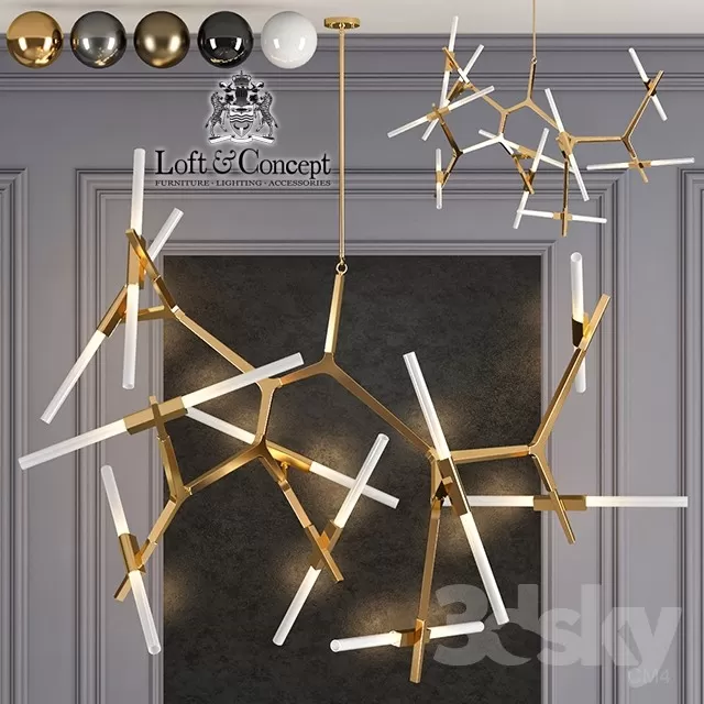 DECOR HELPER – LIGHT – CEILING 3D MODELS – 542
