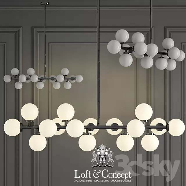 DECOR HELPER – LIGHT – CEILING 3D MODELS – 551