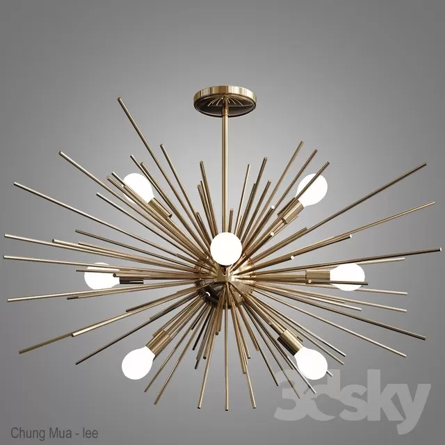 DECOR HELPER – LIGHT – CEILING 3D MODELS – 591